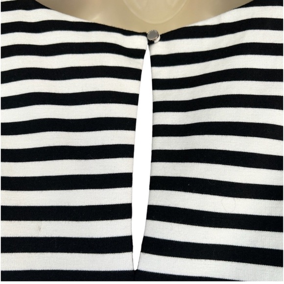 Express sleeveless black and white stripe dress size M - Picture 3 of 6